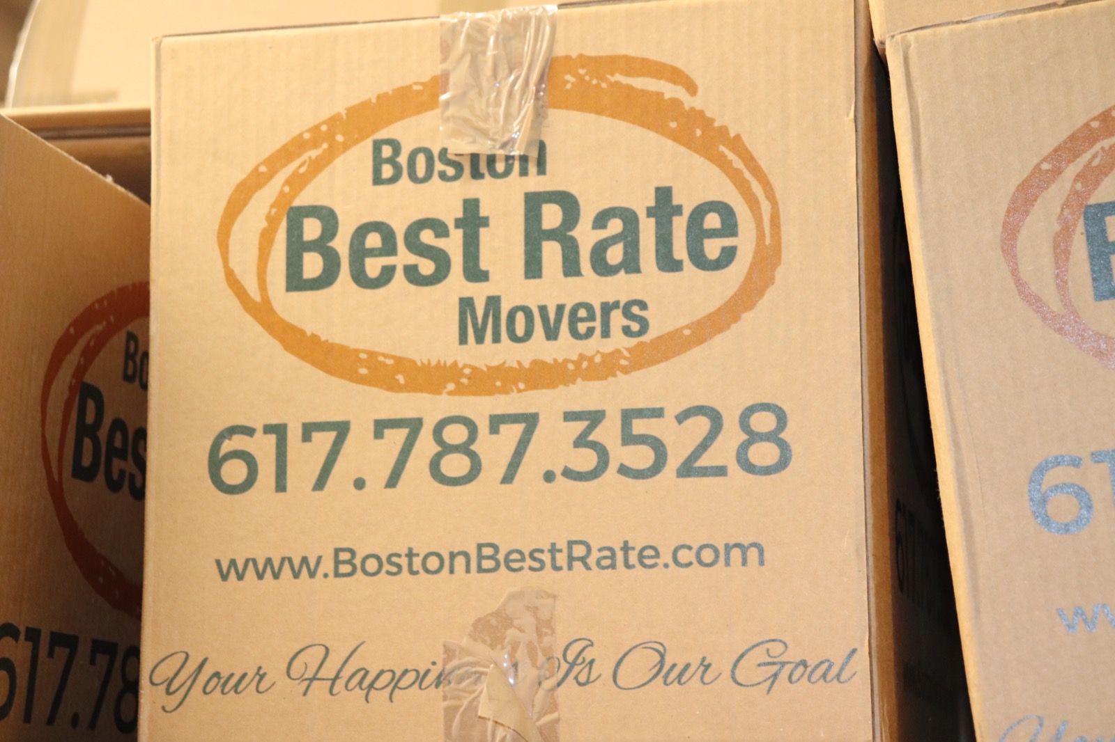 BBRM crew securing items in truck