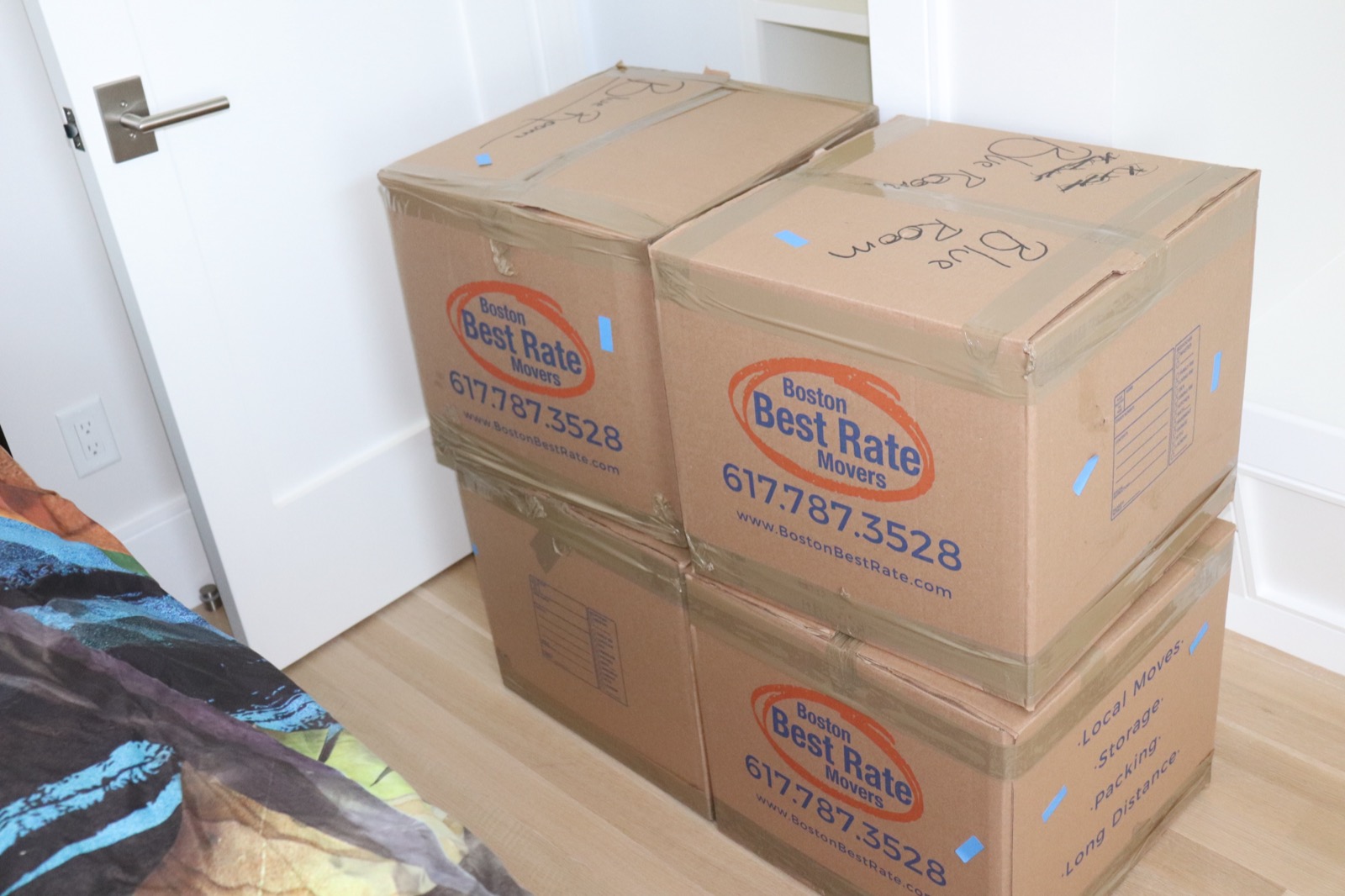 Boston Best Rate Movers on a residential move