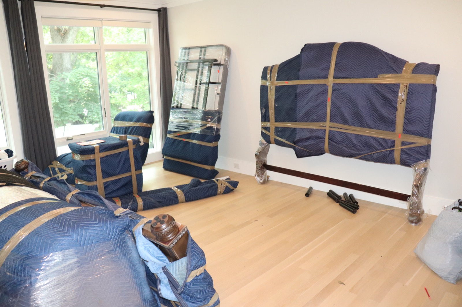 BBRM crew on moving day at a Boston home