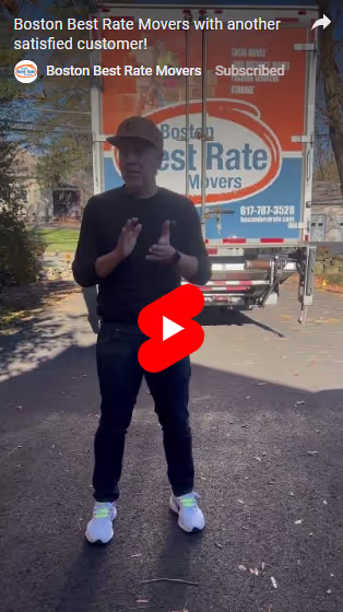 Google review screenshot for Boston Best Rate Movers