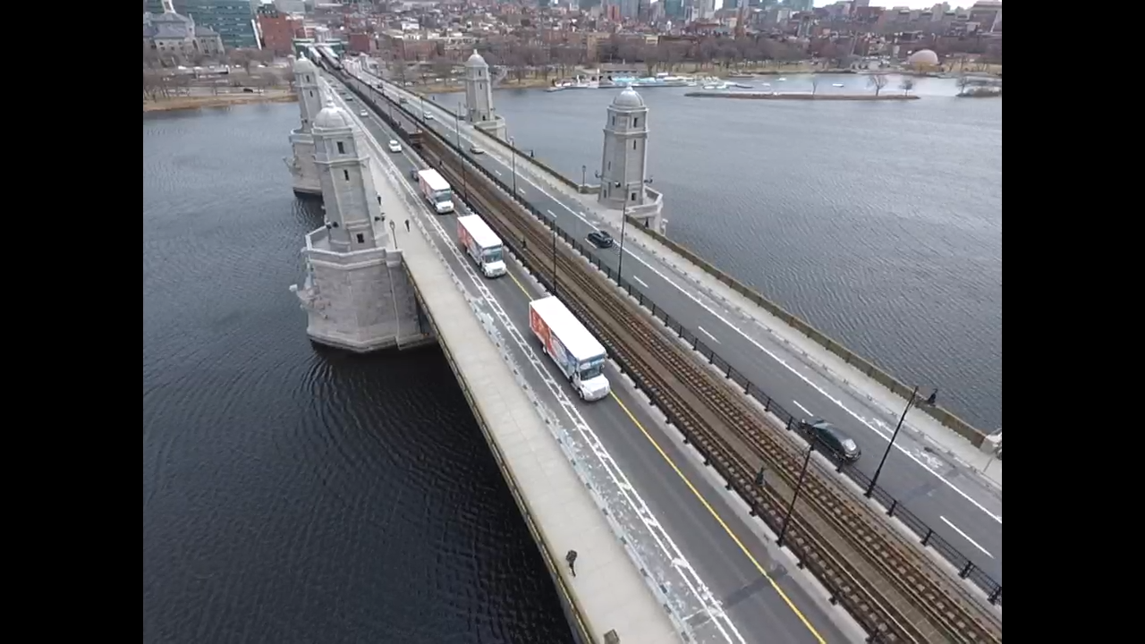 BBRM branded moving truck