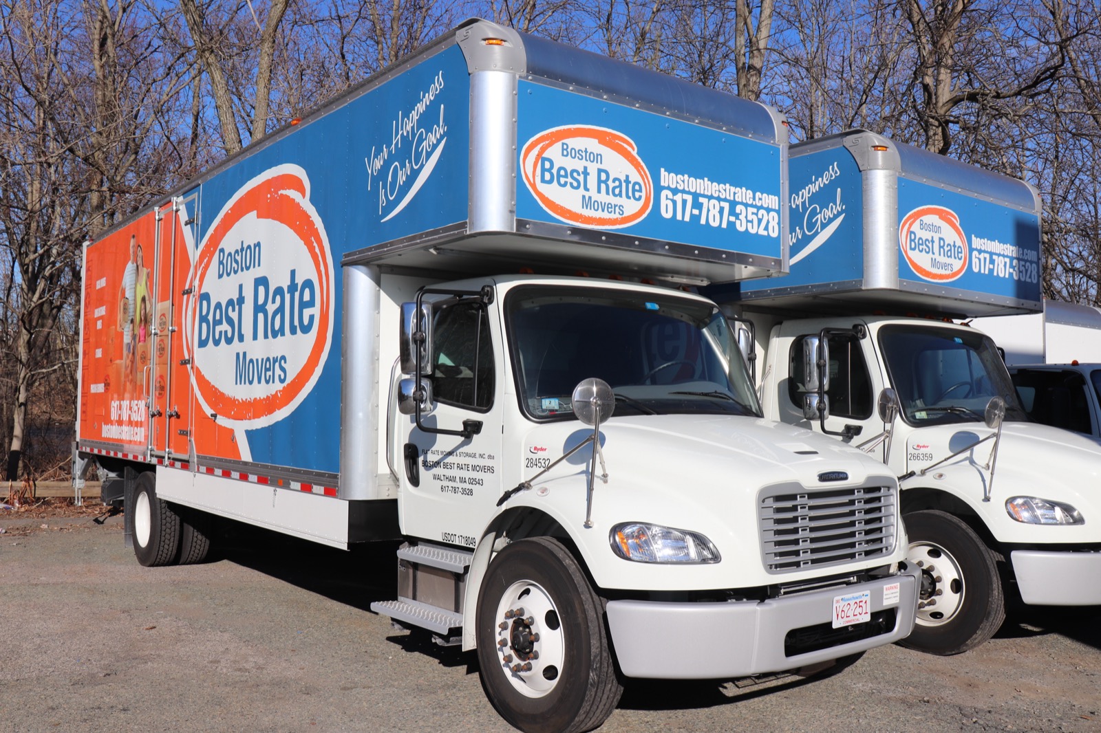 BBRM truck with open cargo door